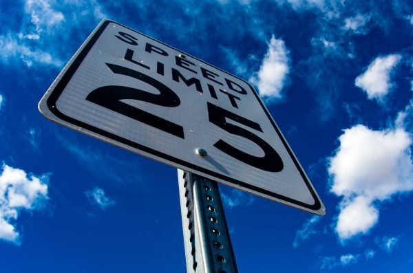 Speed limit when driving in Iceland