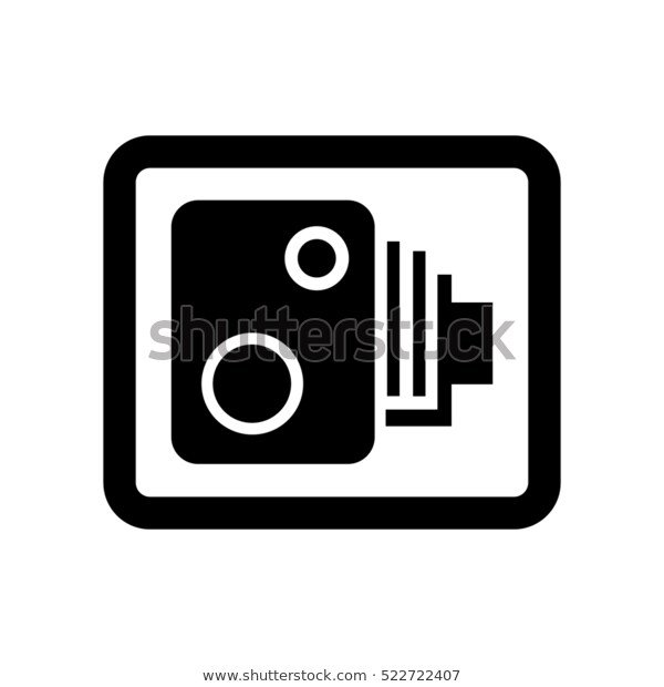 Speed camera in iceland