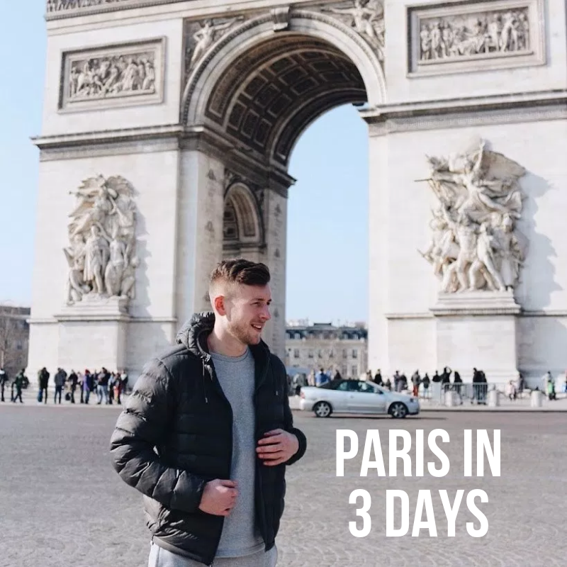 3 days in Paris