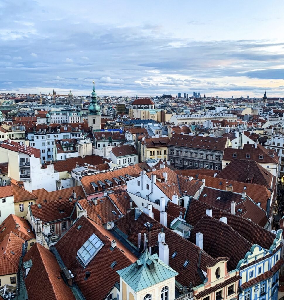 Prague from above