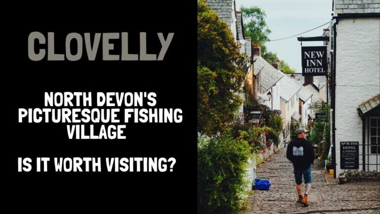 Clovelly - feature image of the Main Street